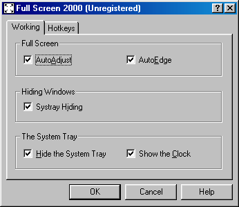 Full Screen Screenshot